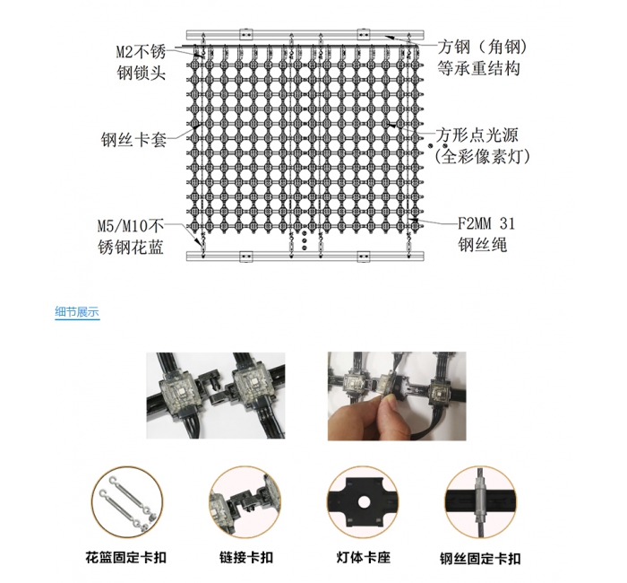 P38.5 LED 網(wǎng)格屏，LED網(wǎng)格軟屏，戶外LED網(wǎng)格屏