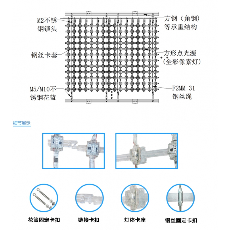 P62.5全彩網(wǎng)格屏，網(wǎng)格軟屏，戶(hù)外LED網(wǎng)格屏